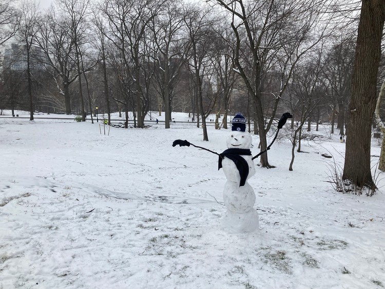 nyc4 snowman
